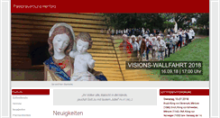 Desktop Screenshot of kath-kirche-herford.de
